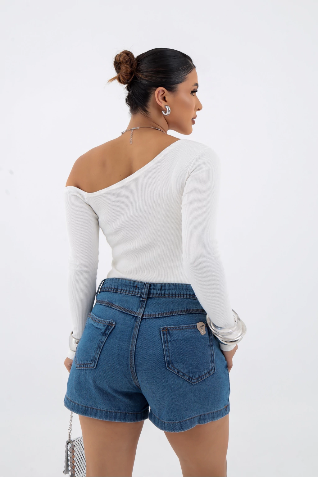 Blusa Ciganinha Ombro a Ombro Manga Longa – BellaCECÍLIA
