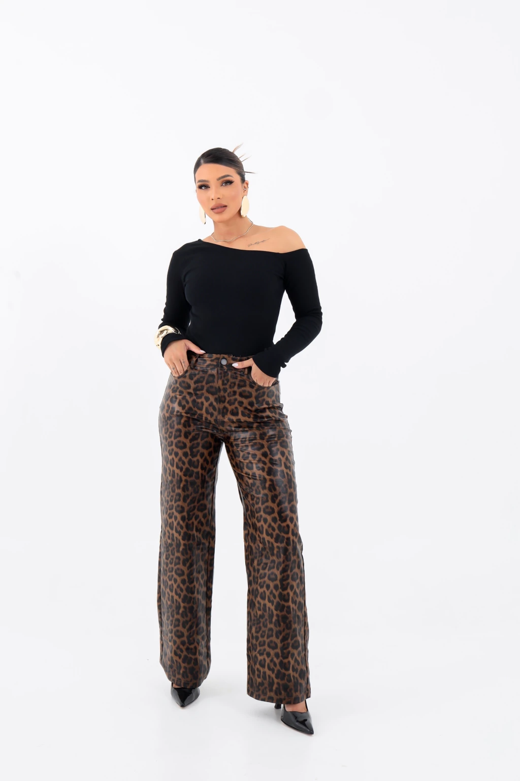 Blusa Ciganinha Ombro a Ombro Manga Longa – BellaCECÍLIA