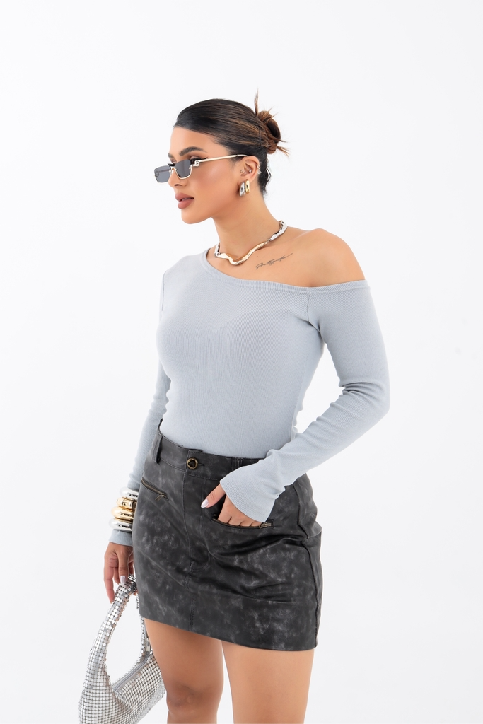 Blusa Ciganinha Ombro a Ombro Manga Longa – BellaCECÍLIA