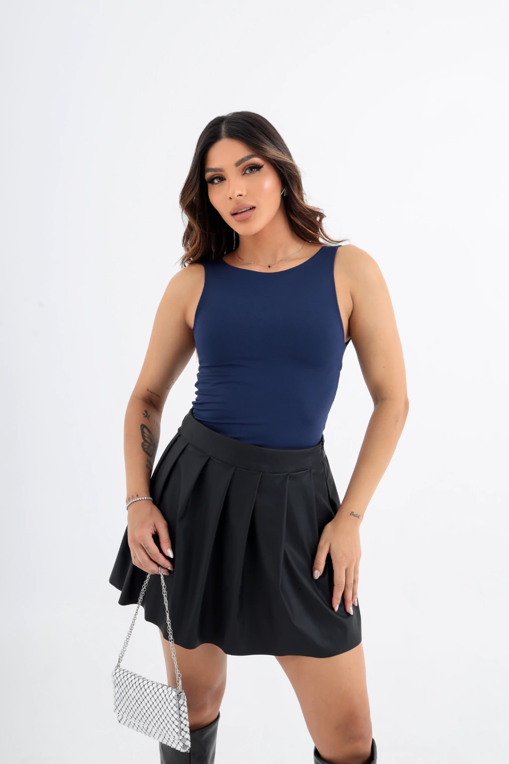 Blusa Regata com Decote nas Costas - BellaCECÍLIA