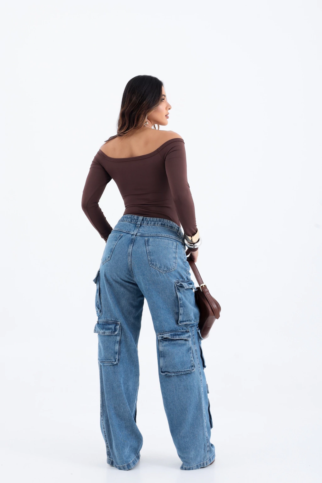 Blusa Ombro a Ombro Manga Longa - BellaCECÍLIA